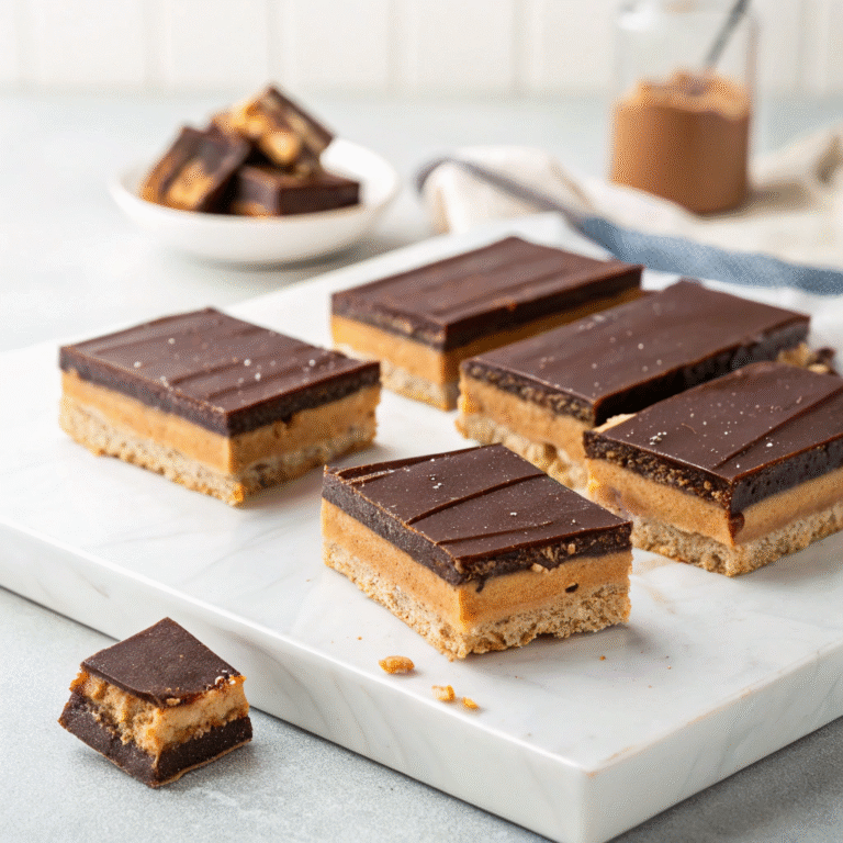 🍫🥜 Lazy-Day Delight: No-Bake Chocolate Peanut Butter Bars
