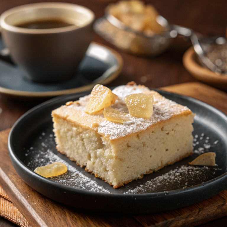 🍐🔥 Rustic Pear-Ginger Glow-Up: The Coziest Cake You’ll Ever Bake