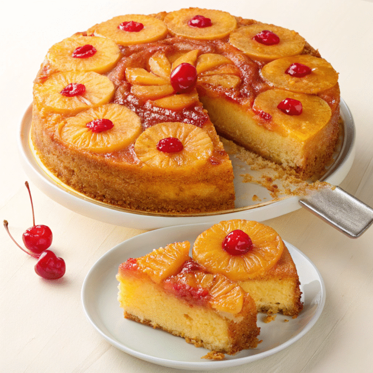 🍍 Flip It Like It’s Hot: The Pineapple Upside-Down Cake Comeback