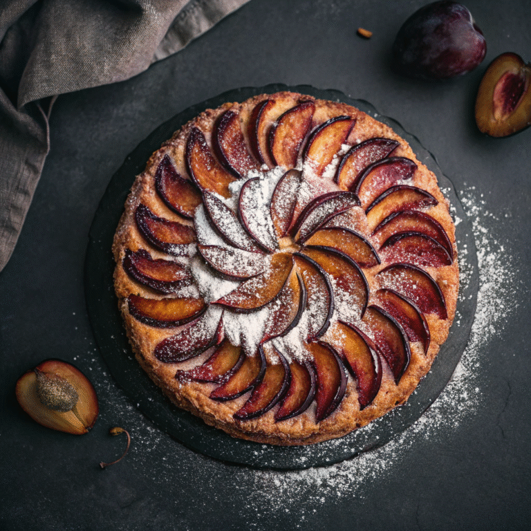 🌸 Wild Plum & Cardamom Perfume Cake: Your Kitchen’s Best-Smelling Flex