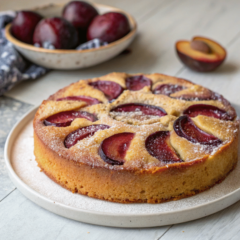 🍰 Plum Torte Power Move: The 45-Minute German Classic You’ll Crave