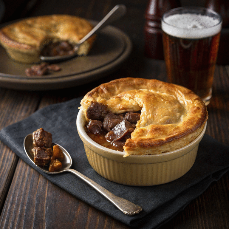 🍺🥧 Pub-Style Comfort: The Ultimate Steak & Ale Pie