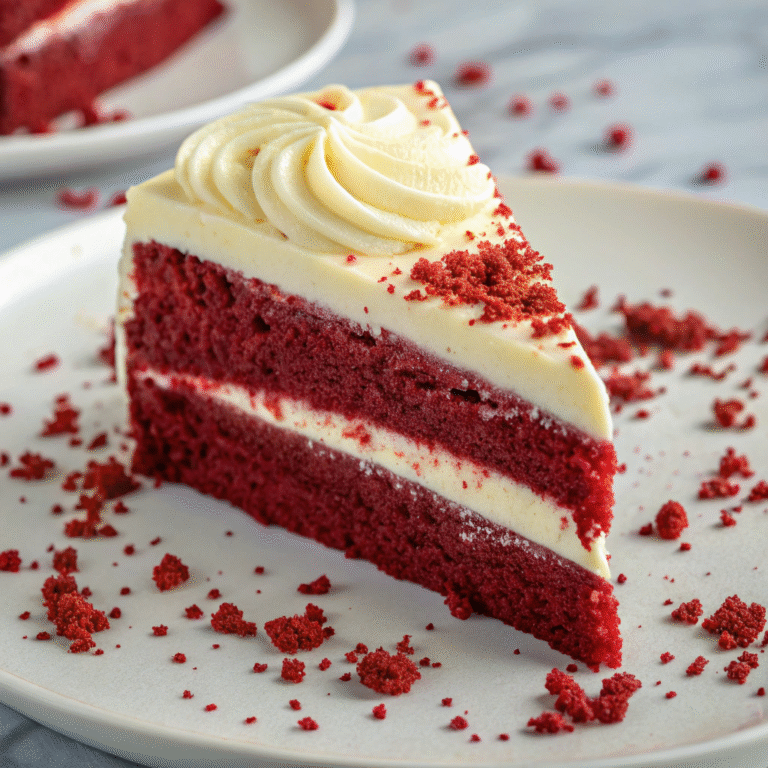🍰❤️ Crimson Crush: The Legendary Red Velvet Cake