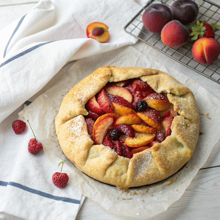 🥧 Rustic Galette Magic: The Lazy Baker’s French Pie