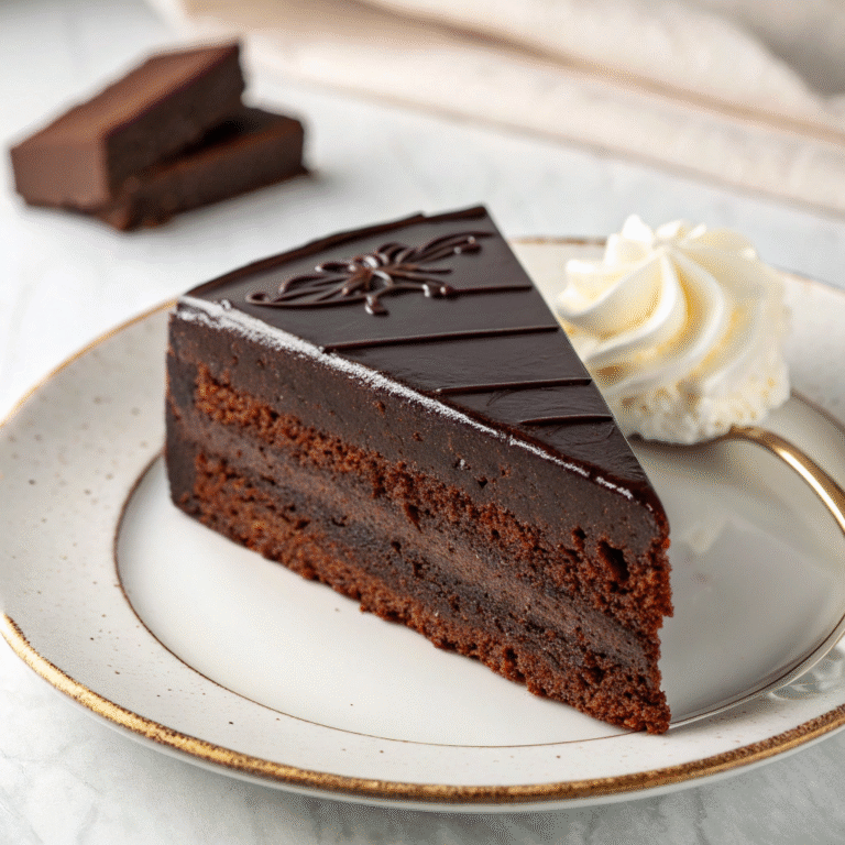 🍫 Vienna’s Iconic Sweet Fix: The Sacher Torte