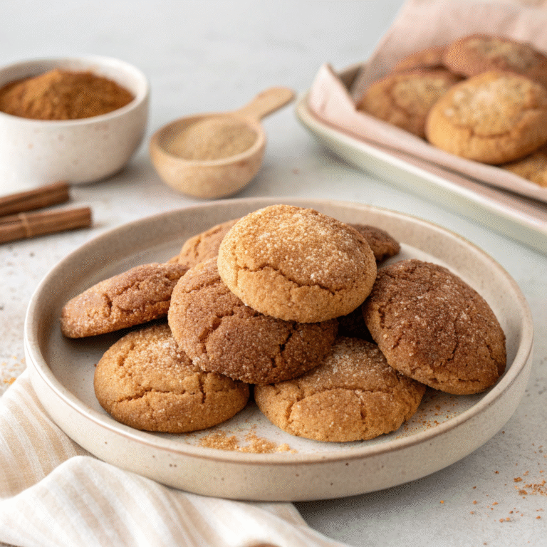 🍪 Sugar-&-Spice Showstopper: The Snickerdoodle Glow-Up