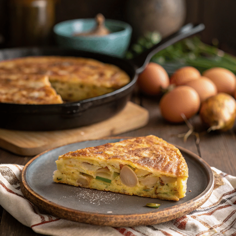 🥔🇪🇸 Golden Classic, No Fuss: Spanish Tortilla (Potato Omelet)