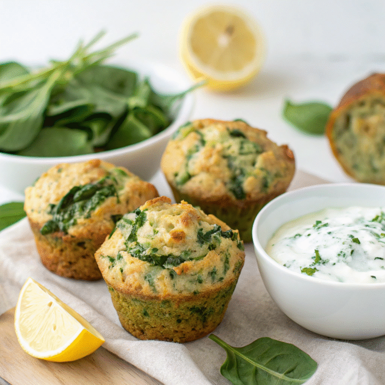 🧁Spinach & Feta Muffins: Little Greek Pies in Cupcake Disguise