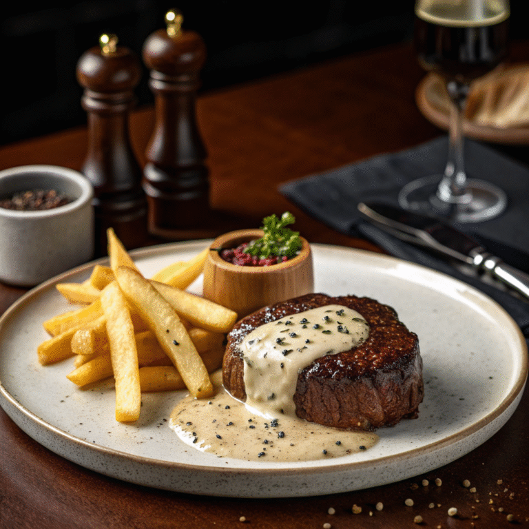 🥩🔥 Pepper-Punch Perfection: The Ultimate Steak au Poivre
