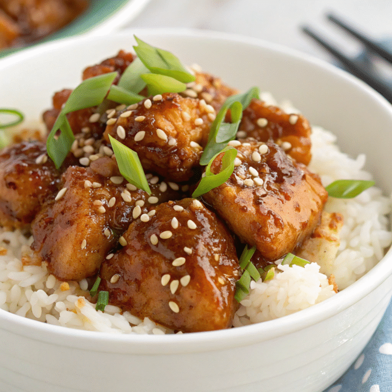 🍗 Sticky Sesame Chicken: The Weeknight Hero You Deserve