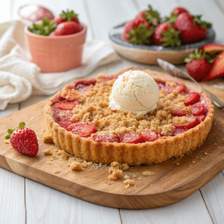 🍓🥄 Tart-Tastic Wake-Up Call: Strawberry + Rhubarb, A Love Story