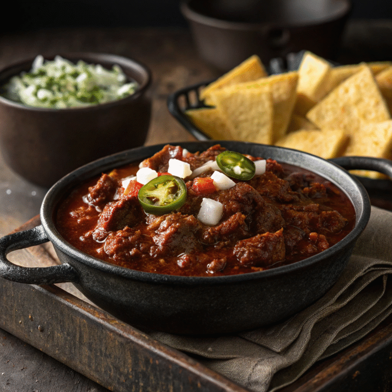 🌶️ Lone Star Heat: My Ridiculously Good Texas Chili (No Beans)