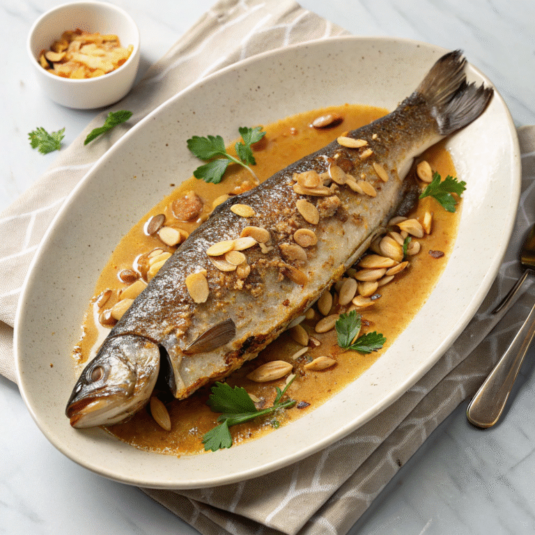 🐟 Nutty Trout Amandine: Brown-Butter Bliss in 20 Minutes