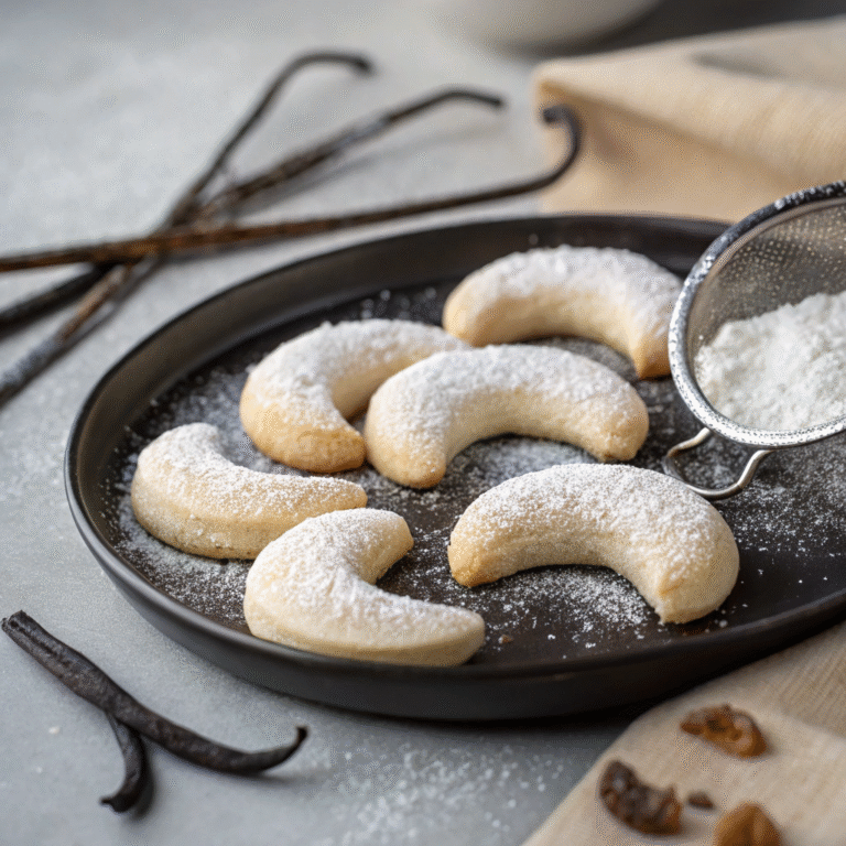 🍪 Vanilla Crescent Bliss: Meet Vanillekipferl