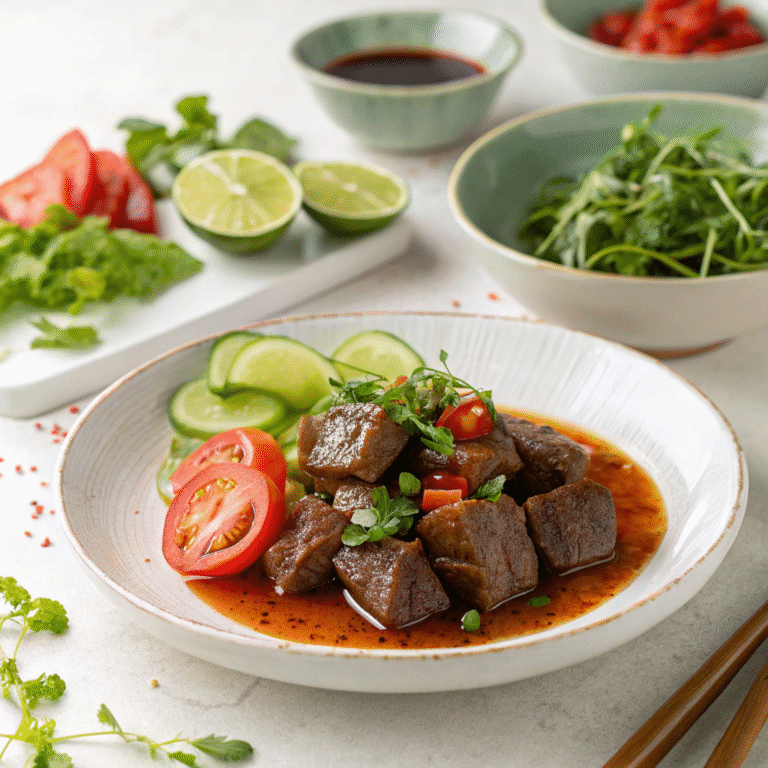 🥩🔥 Sizzling Shake-Up: Vietnamese Shaking Beef (Bò Lúc Lắc)