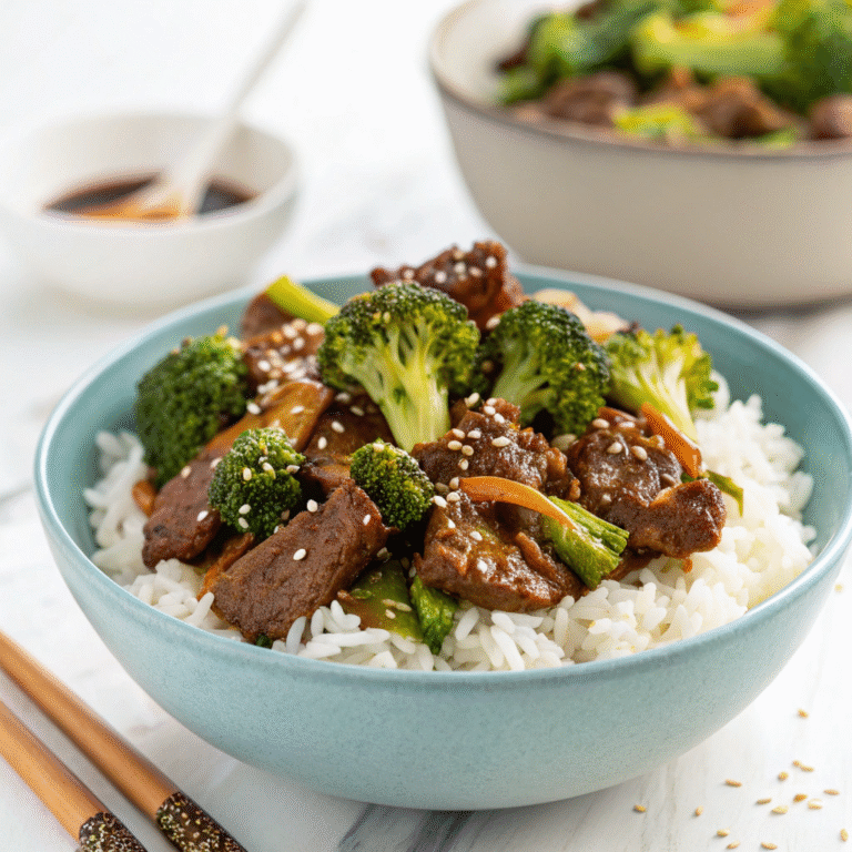 🥢 Beef & Broccoli 2.0: The Weeknight Superhero