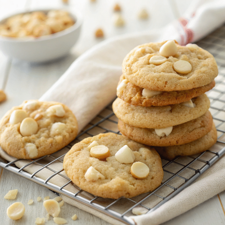 🍪 White Chocolate Macadamia Nut Cookie Bliss