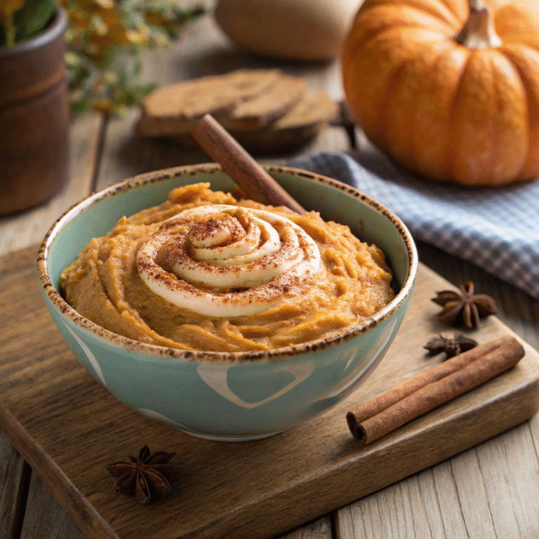 🍠 Cozy Comfort: Cinnamon-Butter Mashed Sweet Potatoes