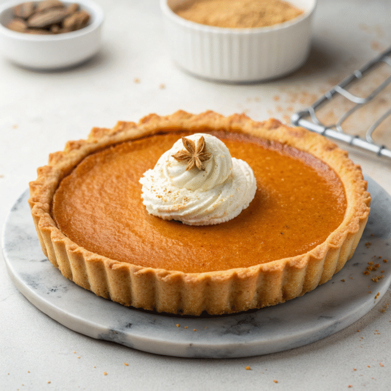 🎃 Cozy Fall Fix: The Classic Pumpkin Pie You Actually Want to Bake