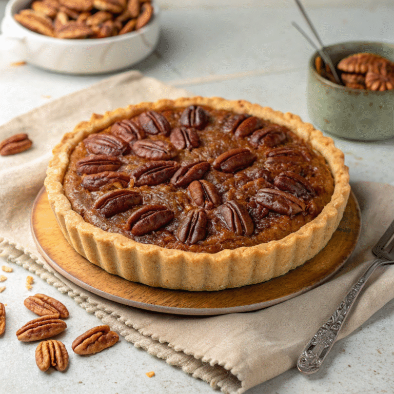 🍁 Cozy Slice Alert: Maple Pecan Pie (Your New Fall Obsession)