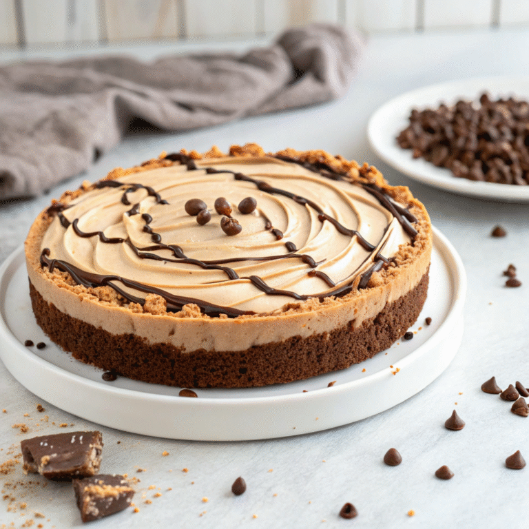 🥜 No-Bake Peanut Butter Pie: Creamy, Dreamy, Zero-Oven Magic