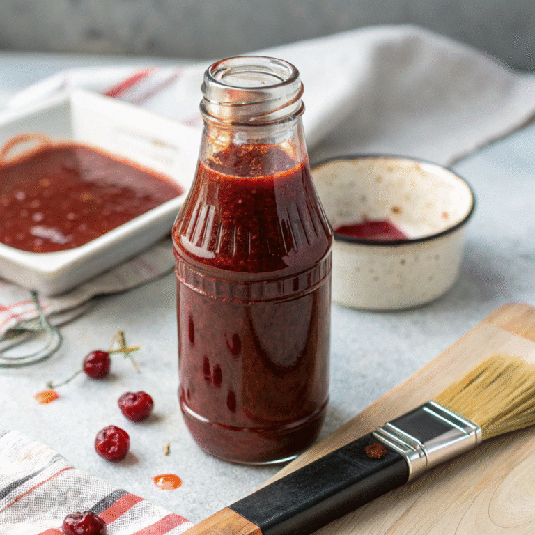 🍒 Leftover Turkey’s New BFF: Zesty Cranberry BBQ Sauce