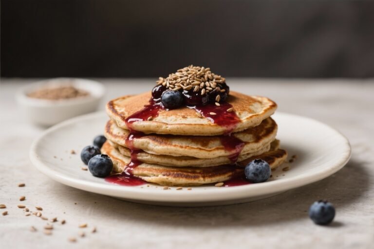 Whole‑grain Pancakes with Berry Compote and Ground Flaxseed: The 15-Minute Breakfast Glow-Up You’ll Actually Crave