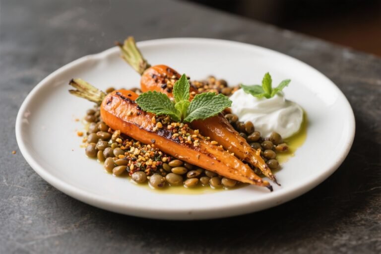 Roasted Carrots with Dukkah, Warm Lentils, Mint Yogurt: The Low-Effort, High-Flex Dinner That Tastes Like a Restaurant Flex