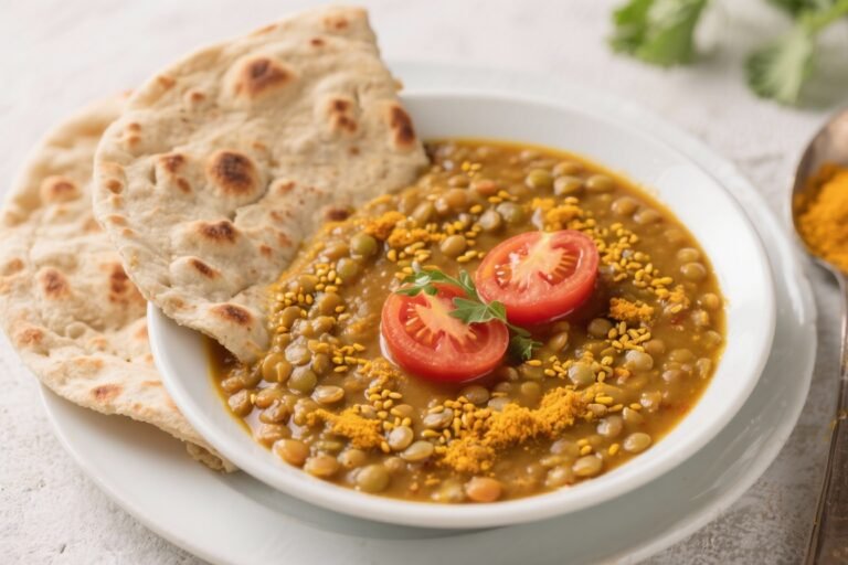 Tomato Lentil Dal with Turmeric and Mustard Seeds; Serve with Whole‑Wheat Roti — The 30-Minute Comfort Bowl You’ll Crave All Week