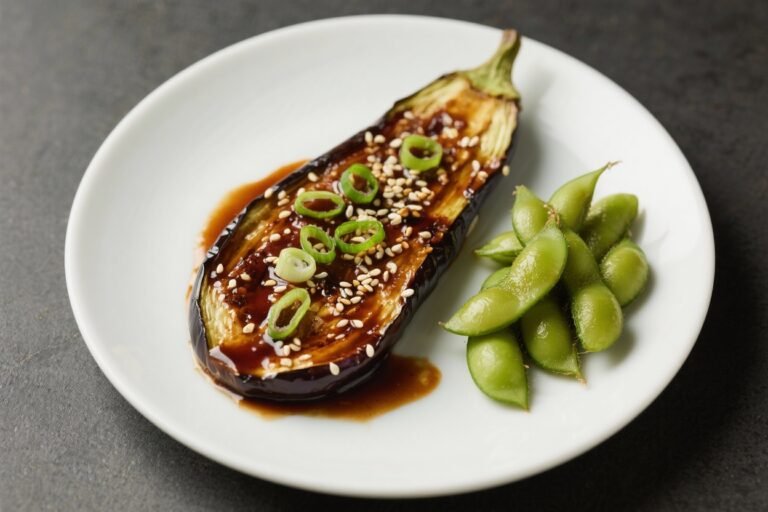 Stop Scrolling: Miso‑Glazed Eggplant with Sesame, Scallions; Side of Edamame That Tastes Like a Takeout Glow-Up