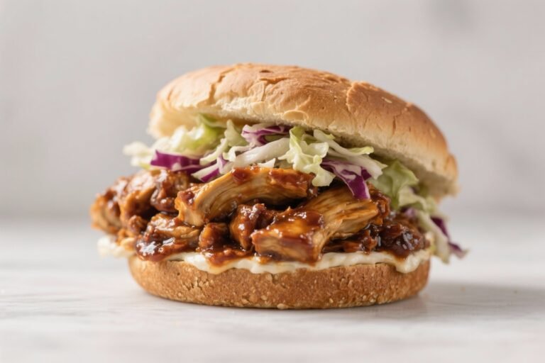 The BBQ Jackfruit Sandwich on Whole‑Grain Bun with Slaw That’ll Make You Forget Pulled Pork Ever Existed